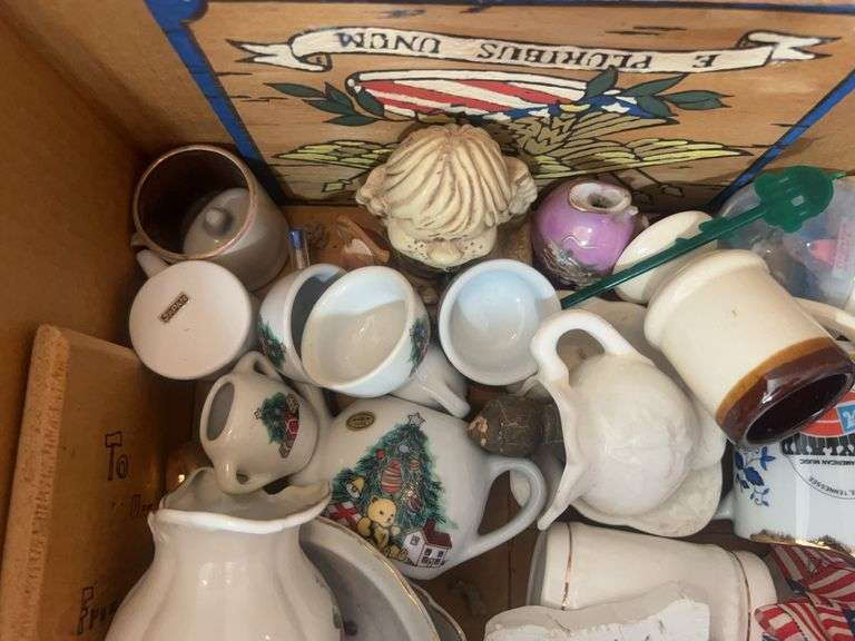Assortment of Glassware and Decor
