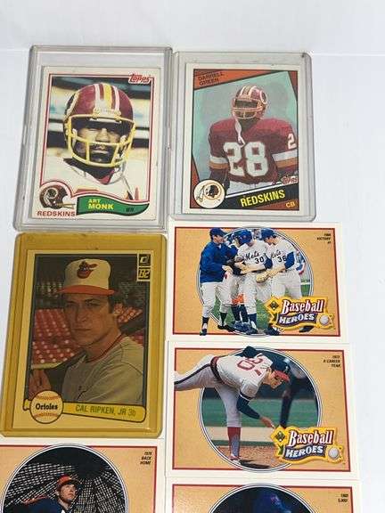 Assortment of Baseball Trading Cards