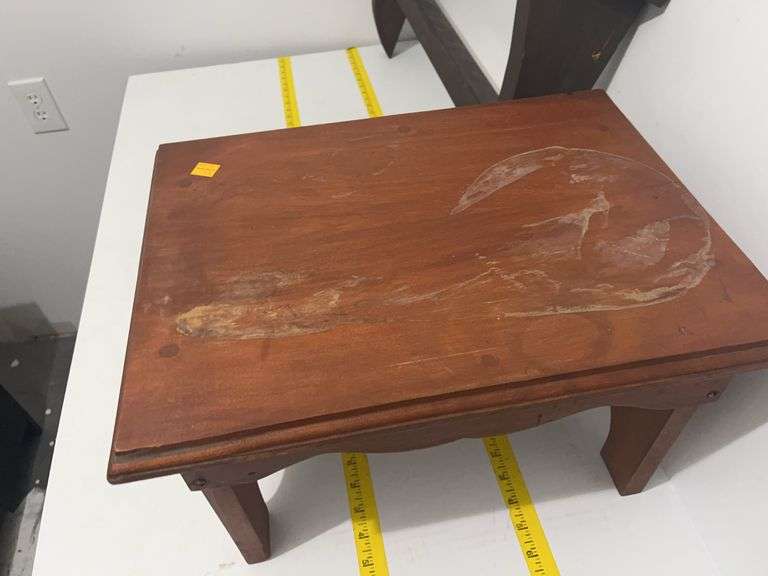 Shelf and Stool