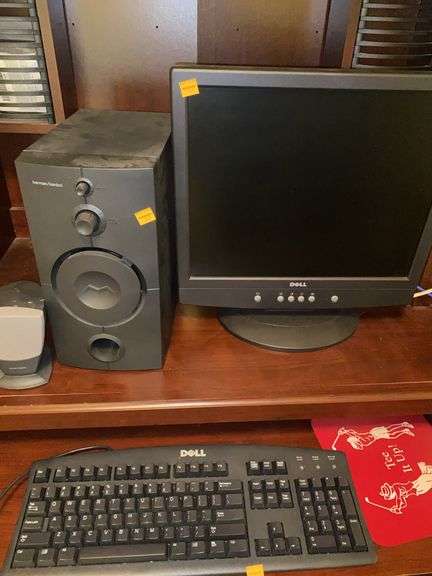 Dell Desktop Computer, Keyboard, Speakers