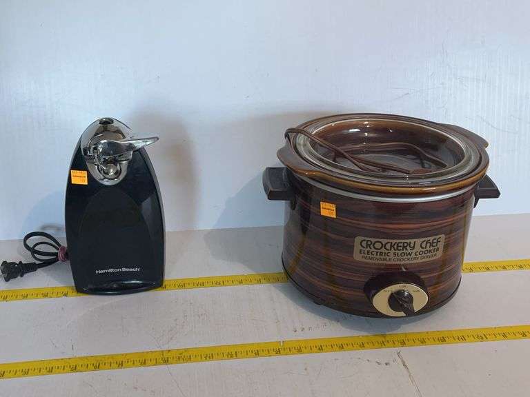 Crock Pot and Can Opener