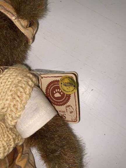 Box of Boyds Bears Collection
