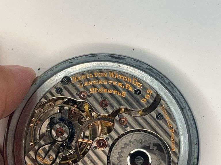 Hamilton 21 Jewel Pocket Watch
