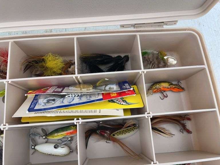 Plano Tackle Box with Fishing Lures