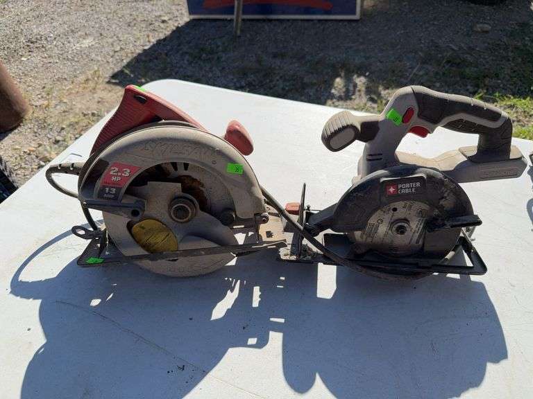 Skillsaw (missing plug) and Craftsman Circular Saw