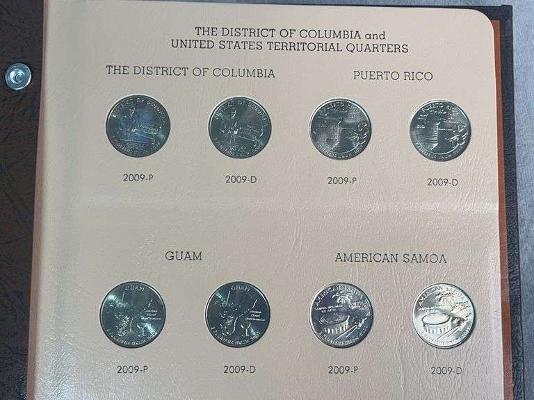 2009 District of Columbia and US Territorial Quarters ￼