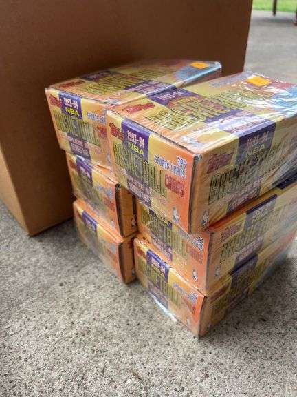 (6) Boxes of NBA Basketball Topps Cards- 396 Cards in Each Box