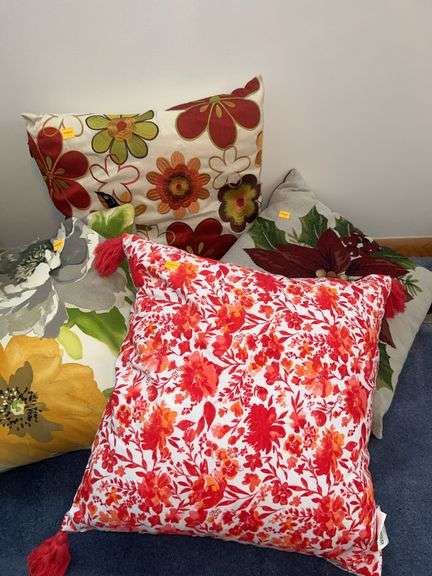 (5) Decorative Pillows