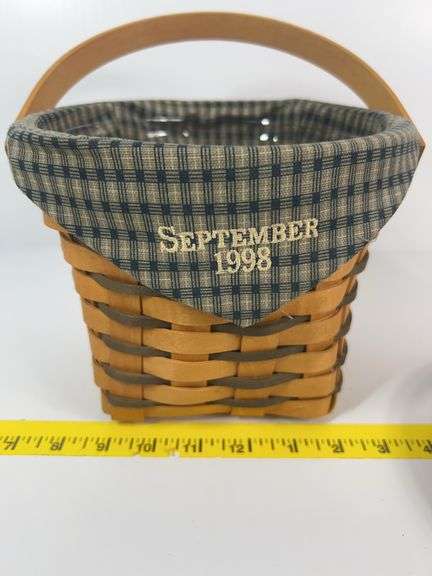 Longaberger Crawford Basket