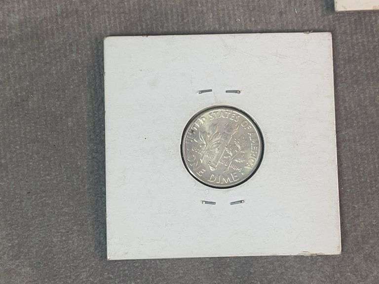 Four Roosevelt Dimes