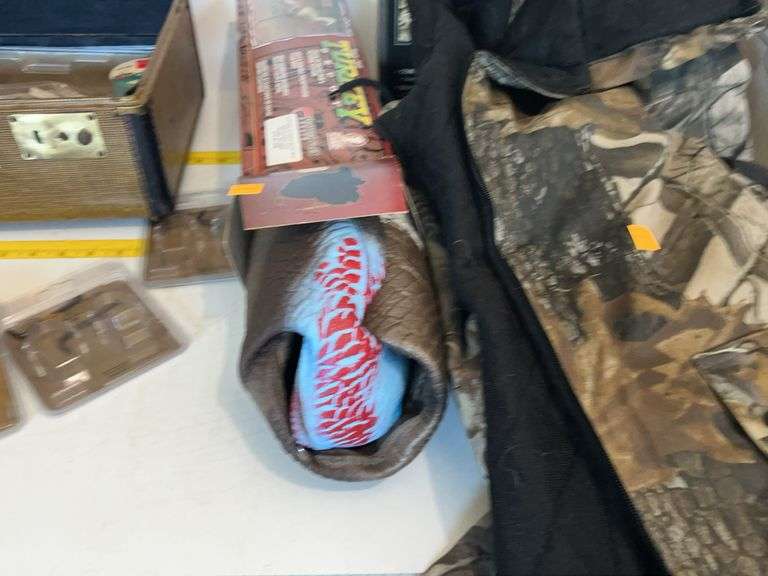 Camo Coat, Backpack, Seat, Scope Accessories, Jake Decoy