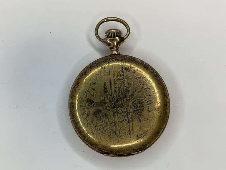 John M. Roberts 15 Jewel Railroad Dispatcher Extra Pocket Watch
