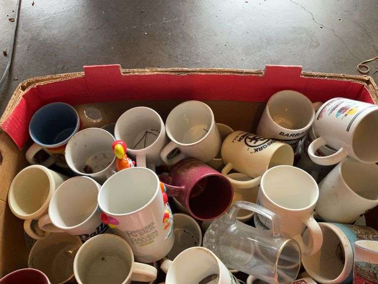 Assortment of Glass Mugs