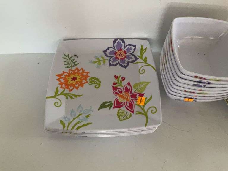Longaberger Plates and Bowls, Pier 1 Plates