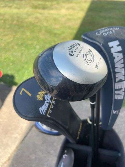 Leopard Print Golf Bags with Clubs