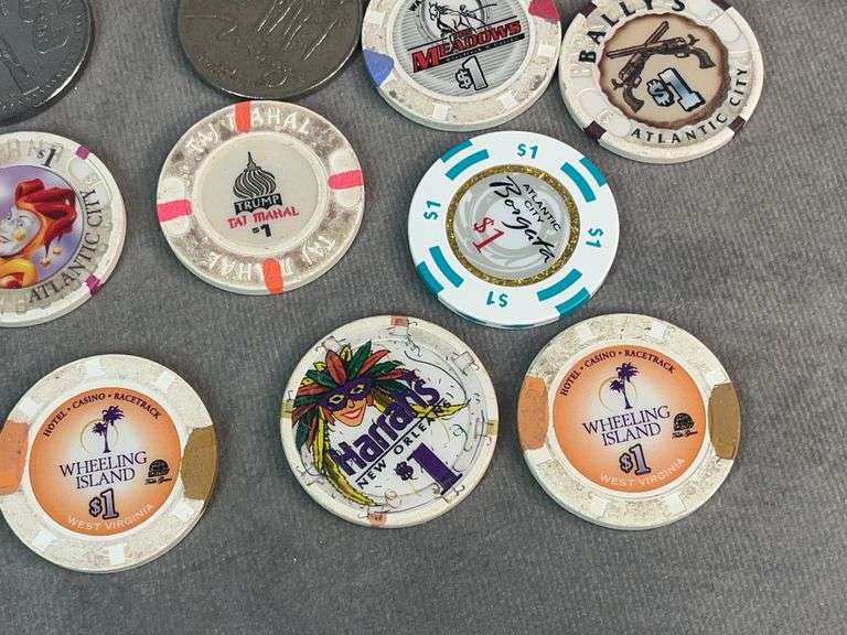 Poker Chips & Commemorative Medallions