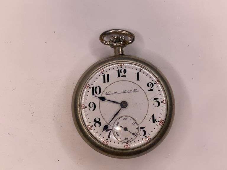 Hamilton Watch Co. 21 Jewel Pocket Watch