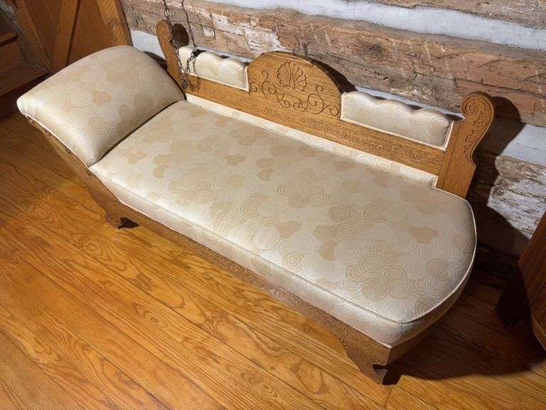 Antique fainting couch