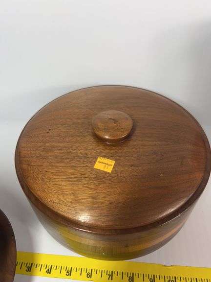 Assortment of Wooden Dishes
