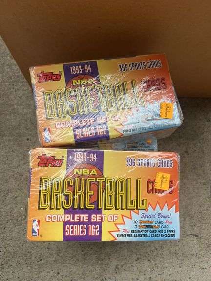 (6) Boxes of NBA Basketball Topps Cards- 396 Cards in Each Box