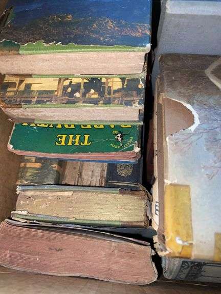 Large Box of Vintage Books