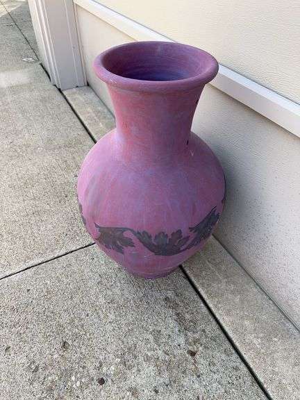 Clay Vase 28” H
