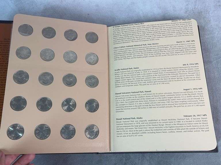 2010-2021 America’s Beautiful National Parks Washington Quarters