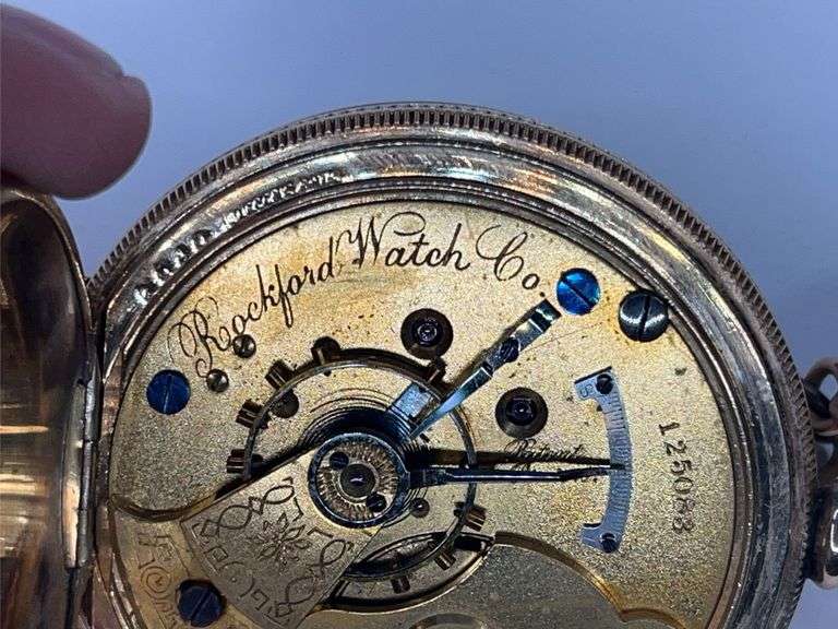 Rockford Watch Co Illinois 11 Jewel Pocket Watch