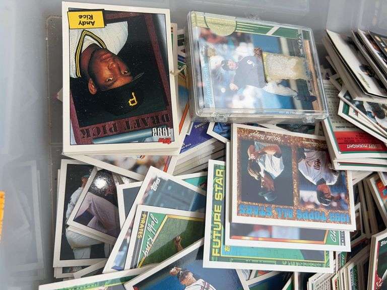 Assorted Baseball, Basketball and Football Cards