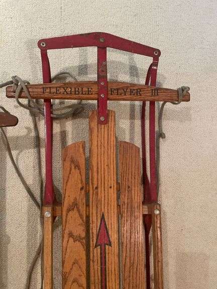 Flexible flyer and other unmarked sled