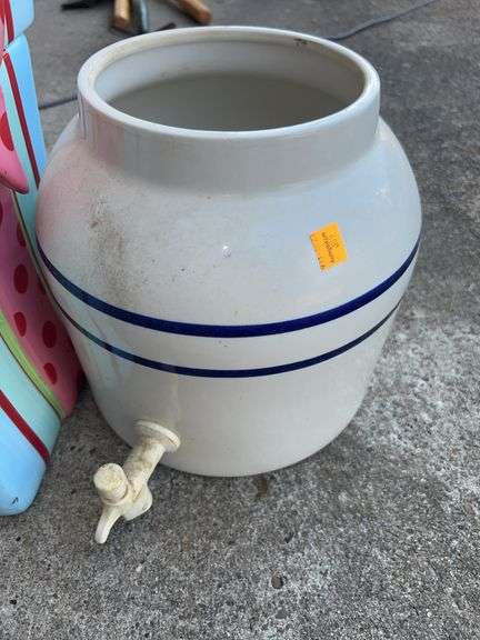 (2) Ceramic Drink Dispensers