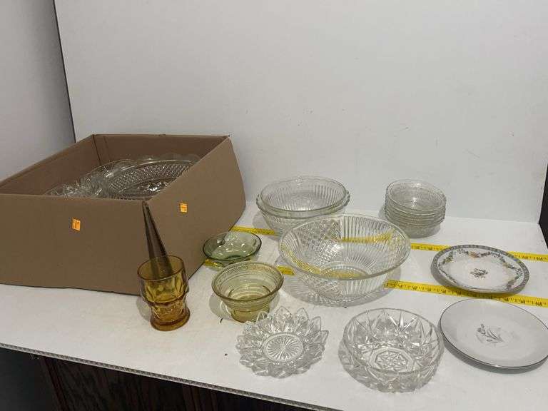 Variety of Glassware
