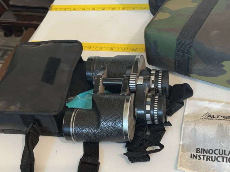 Binoculars, Tin, Wads, Etc.
