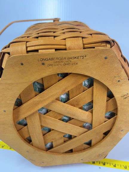 Longaberger Snowflake Basket