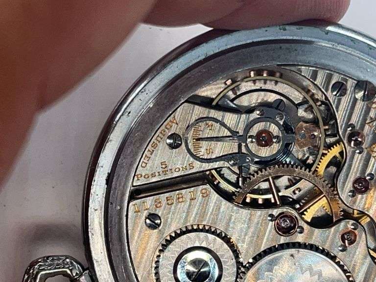 Hamilton 21 Jewel Pocket Watch