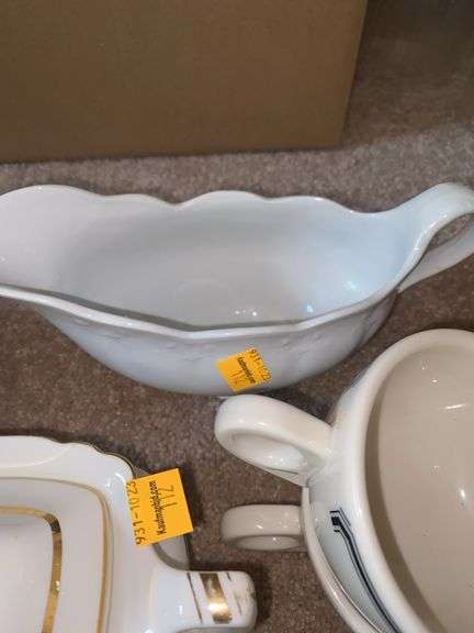 Assortment of Ironstone China, Homer Laughlin Cups