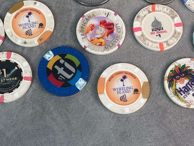Poker Chips & Commemorative Medallions