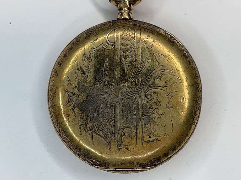 John M. Roberts 15 Jewel Railroad Dispatcher Extra Pocket Watch