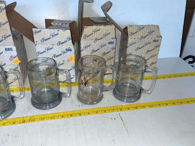 Princess House Hunting Beer Mugs