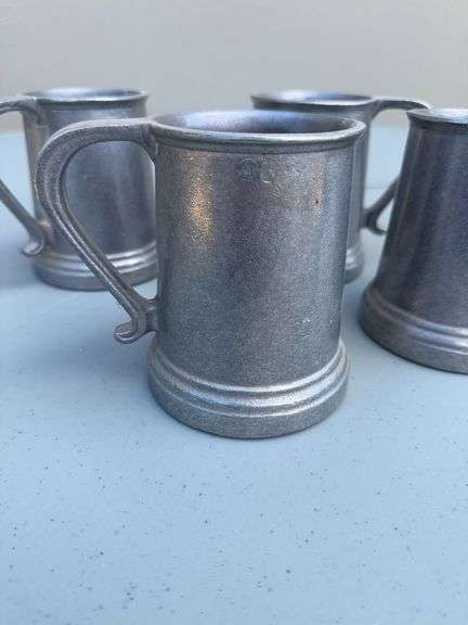 (4) Wilton Ale Noggin Cups