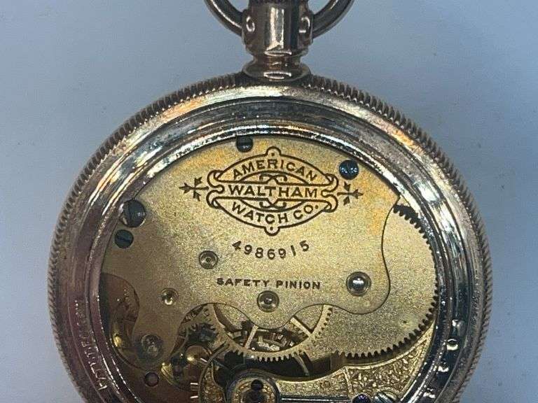 A.W. Co Waltham Pocket Watch