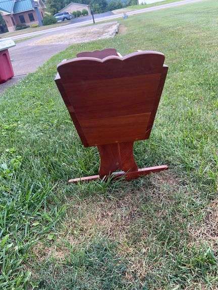 Wooden Rocking Baby Cradle