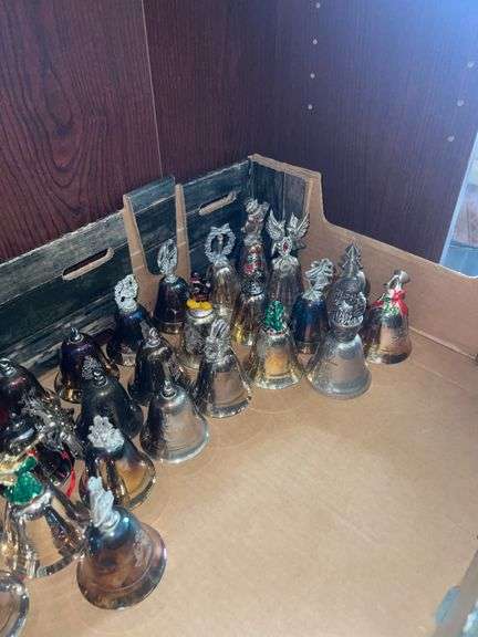 Assortment of Silver Plated Decorative Bells