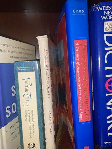 Contents of 3 Shelves-Books