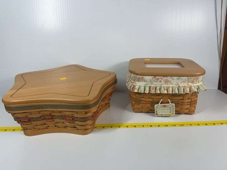2002 Longaberger Mother’s Day Basket, Longaberger Shining Star Basket