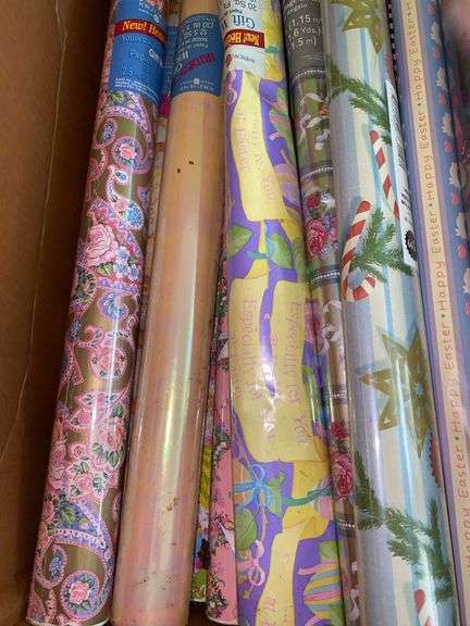 Box of Gift Wrapping Paper