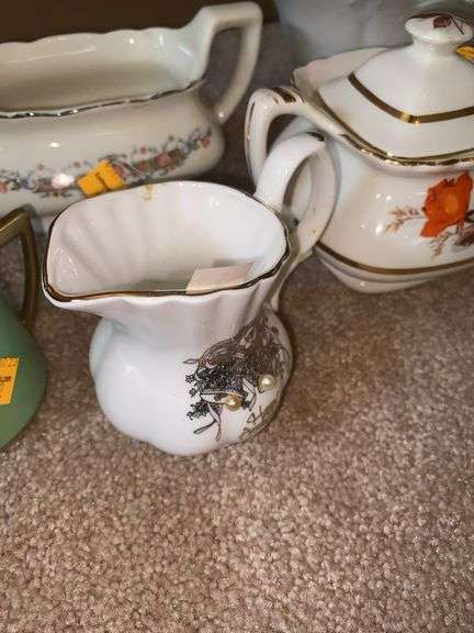 Assortment of Ironstone China, Homer Laughlin Cups