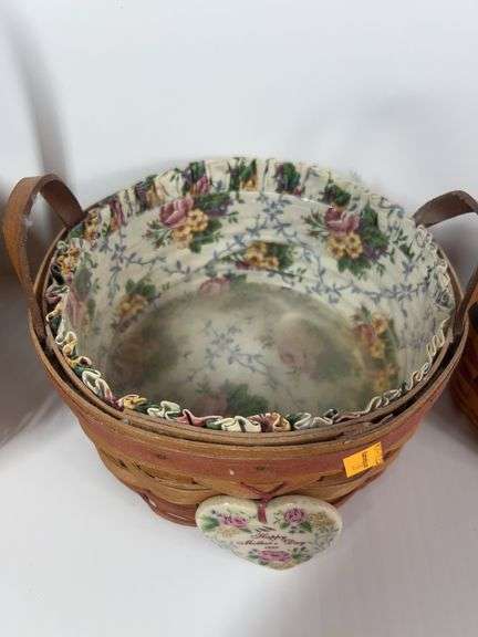 Longaberger Mothers Day Basket, Easter Basket, Inaugural Basket, Herb Basket