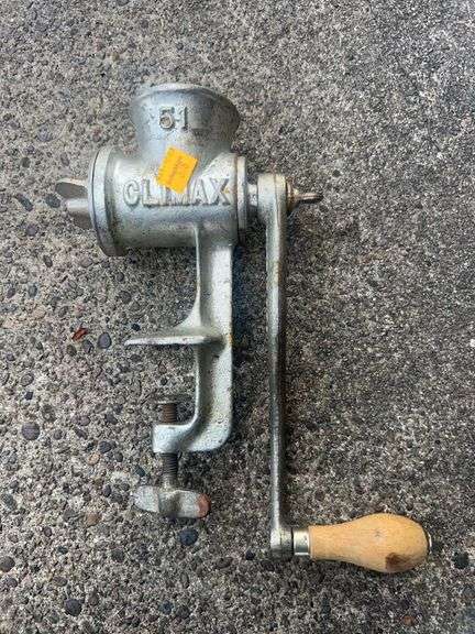 Vintage Climax Meat Grinder