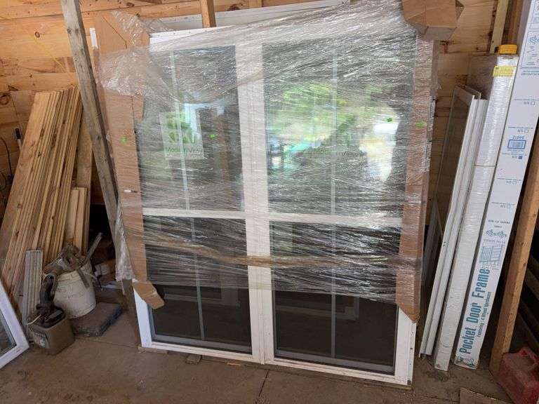 Modern View double hung window 64 by 72 in